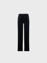 Pantalone in velluto di maglia - NERO | Sandro Ferrone