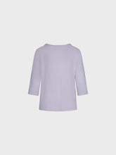 Maglia girocollo in viscosa - PEONIA | Sandro Ferrone