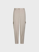 Pantalone in cupro con tasconi - CEMENTO | Sandro Ferrone