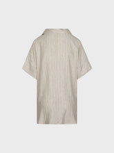 Camicia in stuoia riga lurex - ORO | Sandro Ferrone