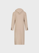 Spolverino con cappuccio e spacchi laterali - BEIGE | Sandro Ferrone