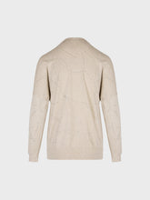 Maxi maglia con applicazione - ECRU-BOREALE | Sandro Ferrone