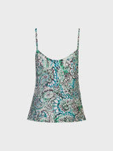 Top sottoveste in viscosa stampata - UNICA | Sandro Ferrone