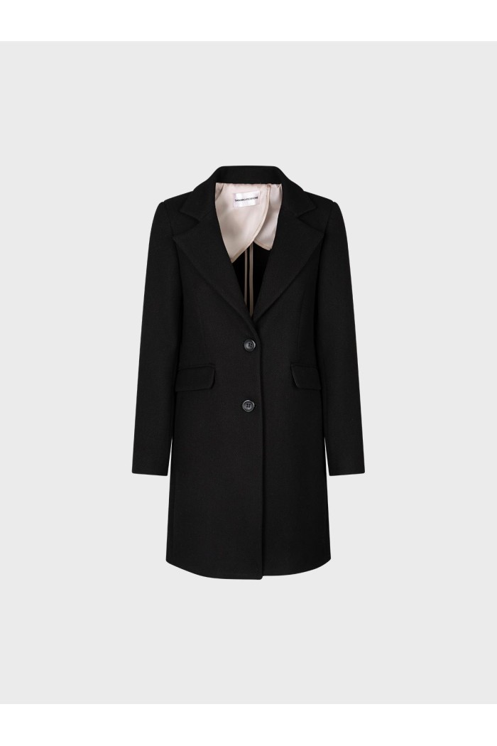 Cappotto triplo crepe