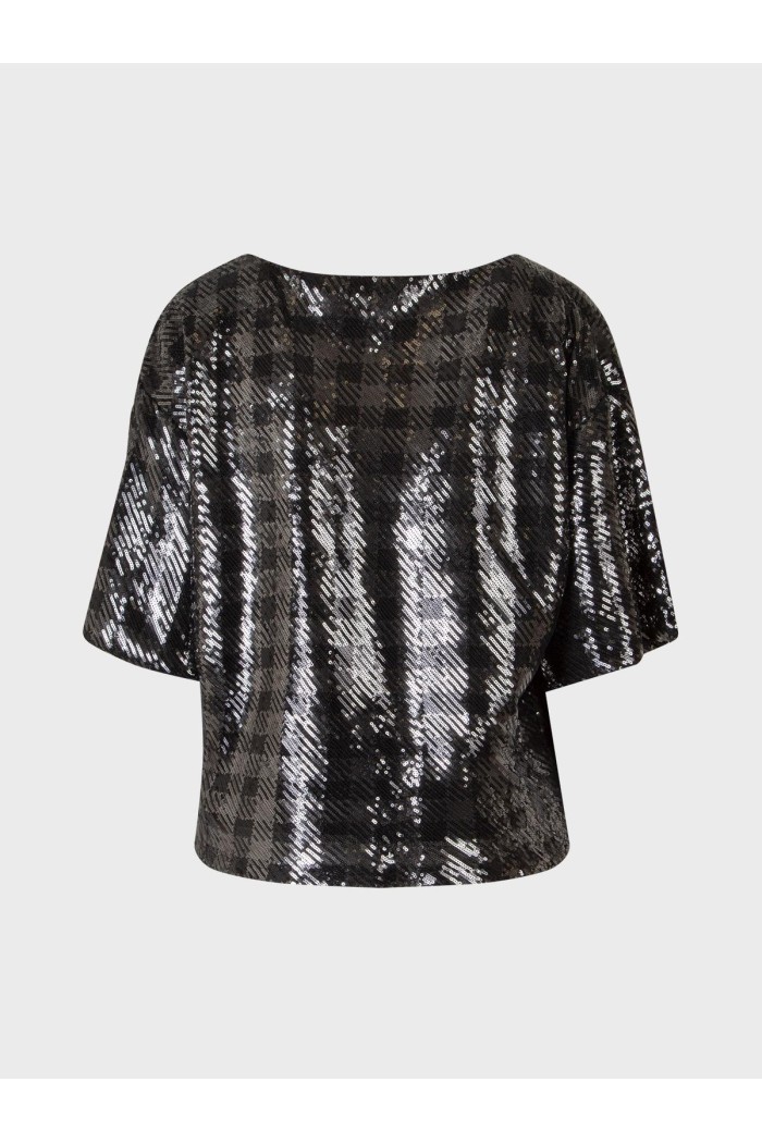 Maglia paillettes