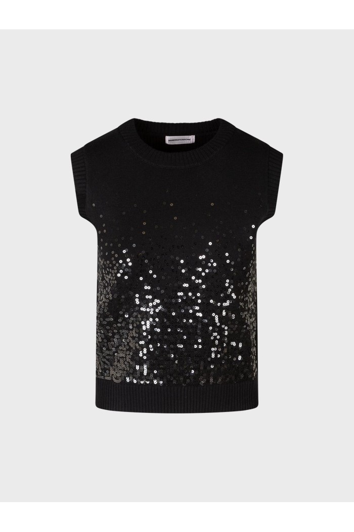 Maglia paillettes