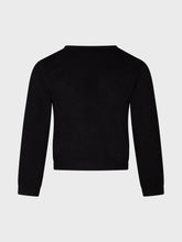 Cardigan basic nero - Maglieria | Sandro Ferrone