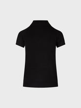 Maglia basic scollo lupetto nera - Maglieria | Sandro Ferrone