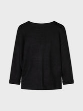 Cardigan ampio basic nero - Maglieria Lola | Sandro Ferrone