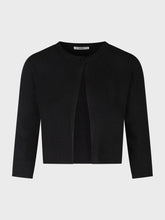 Cardigan corto basic nero - Maglieria Lola | Sandro Ferrone