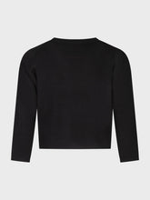 Cardigan corto basic nero - Maglieria Lola | Sandro Ferrone