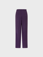 Pantalone fiore plisse viola - Pantaloni Lola | Sandro Ferrone