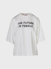 Maglia t-shirt bianca "The Future is Female" - Maglieria | Sandro Ferrone