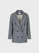 Cappotto wool mix antracite - Capispalla | Sandro Ferrone