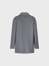 Cappotto wool mix antracite - Capispalla | Sandro Ferrone