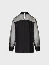 Blusa tulle nera - Bluse e Camicie Lola | Sandro Ferrone