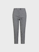 Pantalone vichy blu in cotone - Nuova Collezione | Sandro Ferrone