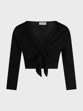 Cardigan viscosa crepe tricot nero in viscosa - Nuova Collezione | Sandro Ferrone