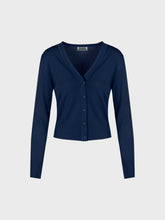 Cardigan in viscosa con scollo v - Abbigliamento | Sandro Ferrone