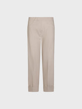 Pantalone bielastic beige in viscosa - Nuova Collezione | Sandro Ferrone