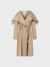 Trench poly cotton beige in cotone - BEIGE | Sandro Ferrone