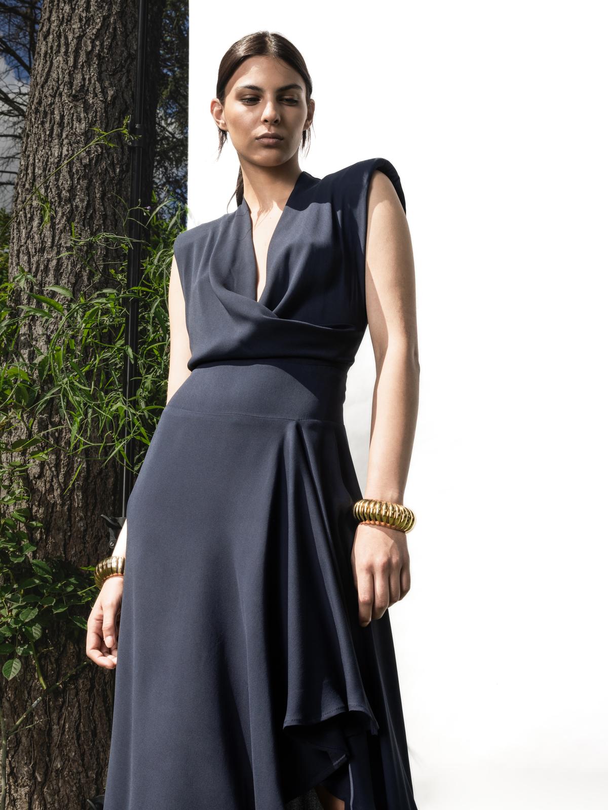 Abito Mikado Vestiti Di Sandro Ferrone Collezione Primavera