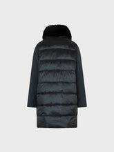 Piumino lungo combinato - Linea Lola | Sandro Ferrone