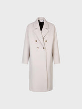 Cappotto doppio petto in maglia diagonale - Sample Sale Sandro Ferrone | Sandro Ferrone