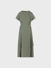 Abito con gonna svasata - SALVIA | Sandro Ferrone