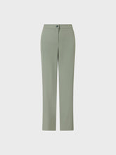 Pantalone in tessuto diagonale - SALVIA | Sandro Ferrone