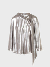 Blusa con sciarpina - TORTORA | Sandro Ferrone