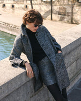 Soprabito laminato in misto lana - Black Friday Sandro Ferrone | Sandro Ferrone