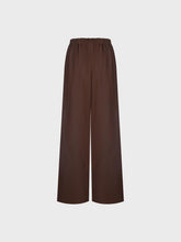 Pantalone gamba ampia in lino viscosa - CAFFE | Sandro Ferrone