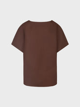 Blusa scollo a v in viscosa lino - Nuova Collezione | Sandro Ferrone
