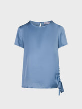 Blusa con scollo tondo in raso - Promo Flash | Sandro Ferrone | Sandro Ferrone