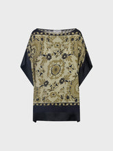 Caftano quadrato stampa foulard - Nuova Collezione | Sandro Ferrone