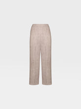 Pantalone gamba dritta fondo ampio in misto viscosa sovratinto - Tailleur e Completi Lola | Sandro Ferrone