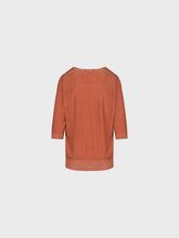 Maglia scollo a v con tintura a freddo - Maglieria Lola | Sandro Ferrone