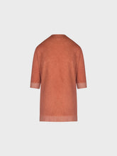 Cardigan lungo con tintura a freddo - Maglieria Lola | Sandro Ferrone