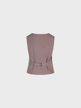 Gilet in cady diagonale gessato - Tailleur e Completi Lola | Sandro Ferrone