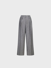 Pantalone gessato con pinces - Pantaloni | Sandro Ferrone