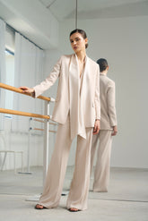 Blazer con sciarpa | Sandro Ferrone