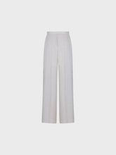 Pantalone fluido gamba larga in tessuto trilobato - Tailleur e Completi Lola | Sandro Ferrone