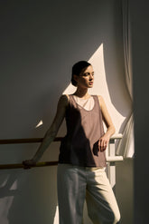 Canotta doppia in tencel | Sandro Ferrone