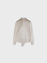 Blusa con frangia - ECRU | Sandro Ferrone
