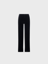 Pantalone in velluto di maglia - NERO | Sandro Ferrone