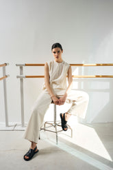 Canotta ricamata | Sandro Ferrone