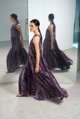 Abito lungo seta | Sandro Ferrone