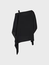 Blusa con spallina asimmetrica in georgette - SAMPLE SALE | Sandro Ferrone