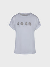 T-shirt bianco in cotone - BIANCO | Sandro Ferrone